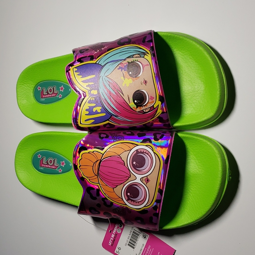 Lol surprise girls slide sandal
